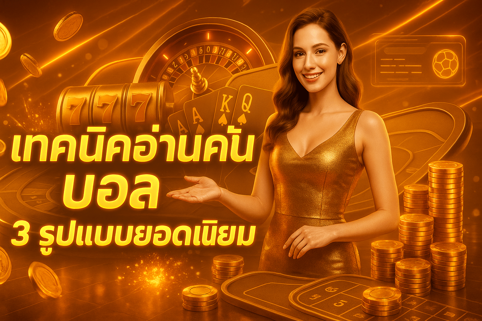 เทคนิคอ่านค่าน้ำ บอล